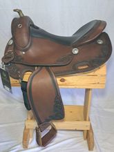 16.5inch DP Saddlery Flex Fit Vario Adjustable Tree 1305 Saddle 7145