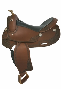 16.5inch DP Saddlery Flex Fit Vario Adjustable Tree 1305 Saddle 7145