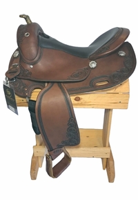 16.5inch DP Saddlery Flex Fit Vario Adjustable Tree 1305 Saddle 7145