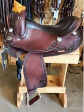 16.5inch DP Saddlery Flex Fit Vario Adjustable Tree 1305 Saddle 7958
