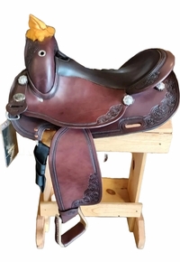 16.5inch DP Saddlery Flex Fit Vario Adjustable Tree 1305 Saddle 7958