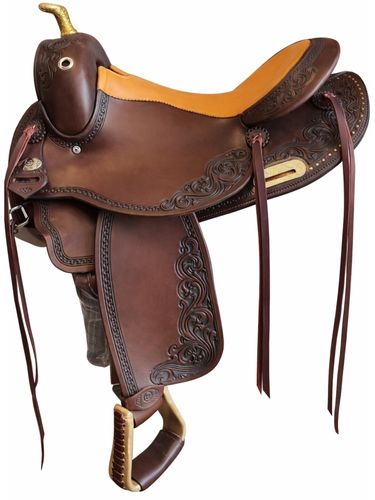 16.5inch DP Saddlery Flex Fit Vario AdjustTree 1300 Nevada Saddle 6207
