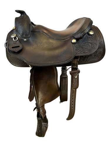16.5Inch Used All About The Horse Trail Saddle