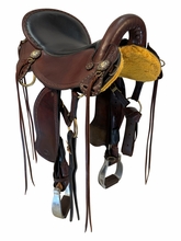 16.5Inch Used Allegany Gaited Endurance Saddle Wide Tree