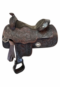 16.5Inch Used Big Horn Show Saddle 1886