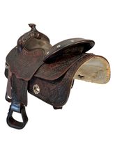 16.5Inch Used Big Horn Show Saddle 1886