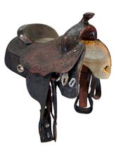 16.5Inch Used Big Horn Show Saddle 1886