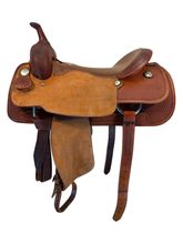 16.5Inch Used Billy Cook Pro Cutter Saddle Wide Tree 8940