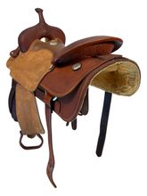16.5Inch Used Billy Cook Pro Cutter Saddle Wide Tree 8940