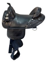 SOLD 2026/02/04j  16.5Inch Used Bob Marshall Treeless Trail Saddle Wide Tree