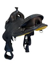 SOLD 2026/02/04j  16.5Inch Used Bob Marshall Treeless Trail Saddle Wide Tree