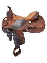 16.5Inch Used Bobs Custom Reining Saddle