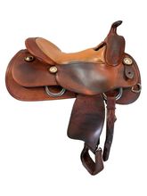 16.5Inch Used Bobs Custom Reining Saddle