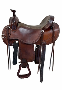 16.5Inch Used Cashel All Around Saddle Medium Tree