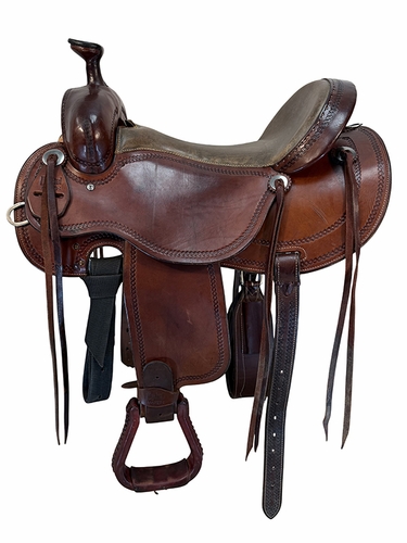 16.5Inch Used Cashel All Around Saddle Medium Tree
