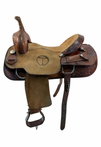 16.5Inch Used Circle Y All Around Saddle Medium Tree 2336