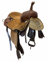 16.5Inch Used Circle Y All Around Saddle Medium Tree 2336