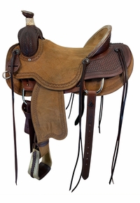 16.5Inch Used Circle Y Barton Ranch Saddle Wide Tree 2125