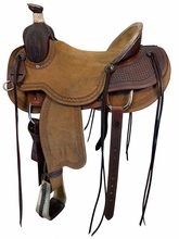 16.5Inch Used Circle Y Barton Ranch Saddle Wide Tree 2125