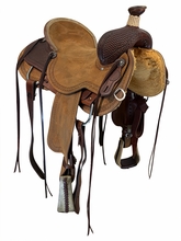 16.5Inch Used Circle Y Barton Ranch Saddle Wide Tree 2125