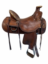 16.5Inch Used Circle Y Ranch Saddle Wide Tree 1344