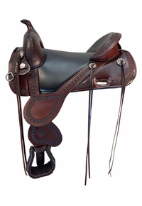 16.5Inch Used Circle Y Treeless Trail Saddle 1300