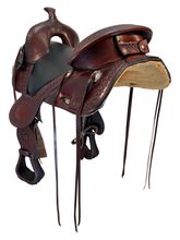 16.5Inch Used Circle Y Treeless Trail Saddle 1300