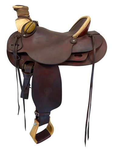 16.5Inch Used Colorado Saddley Ranch Saddle Wide Tree