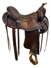 16.5Inch Used Courts Saddlery Trail Saddle *Free Shipping*