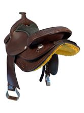 16.5Inch Used Dakota Arabian Trail Saddle Wide Tree 1820
