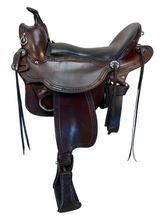 16.5Inch Used Eli Miller Trail Saddle Medium Tree