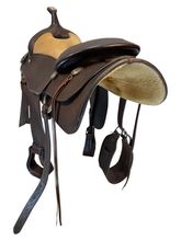 16.5Inch Used Goerge Rios Reining Saddle Medium Tree