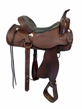 16.5Inch Used HedgPeth Trail Saddle Medium Tree