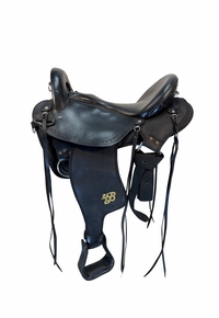 16.5Inch Used Imus Cordura Endurance Saddle Medium Tree