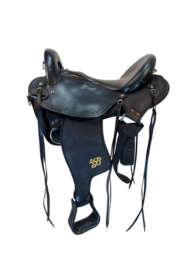 16.5Inch Used Imus Cordura Endurance Saddle Medium Tree