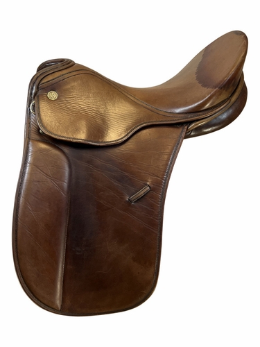 PRICE REDUCED! 16.5Inch Used Kieffer Munchen Grand Prix International Dressage Saddle