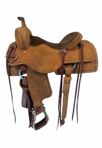 16.5Inch Used Laredo Trail Saddle Wide Tree