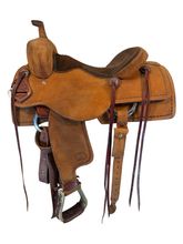 16.5Inch Used Laredo Trail Saddle Wide Tree