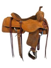 16.5Inch Used Laredo Trail Saddle Wide Tree