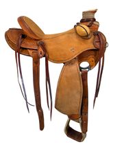 SOLD 2026/02/04j  16.5Inch Used Martin Ranch Saddle Medium Tree