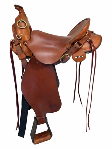 16.5Inch Used Montana Pack and Saddlery Trail Saddle