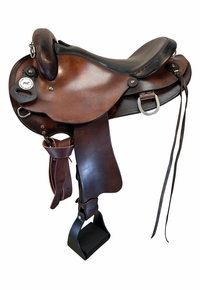 16.5Inch Used National Bridle Shop Endurance Saddle 2624