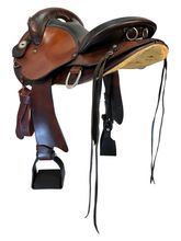 SOLD 2025/10/30   16.5Inch Used National Bridle Shop Endurance Saddle 2624