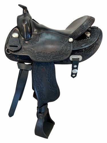 SOLD 2025/08/13e  16.5Inch Used Premier Custom Built Saddle
