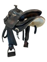 SOLD 2025/08/13e  16.5Inch Used Premier Custom Built Saddle
