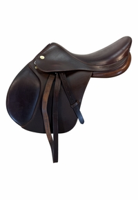 16.5Inch Used Prestige Jump Saddle Medium Tree