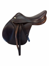 16.5Inch Used Prestige Jump Saddle Medium Tree