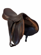 16.5Inch Used Prestige Jump Saddle Medium Tree