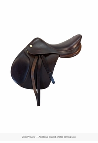 16.5Inch Used Prestige Jump Saddle Medium Tree