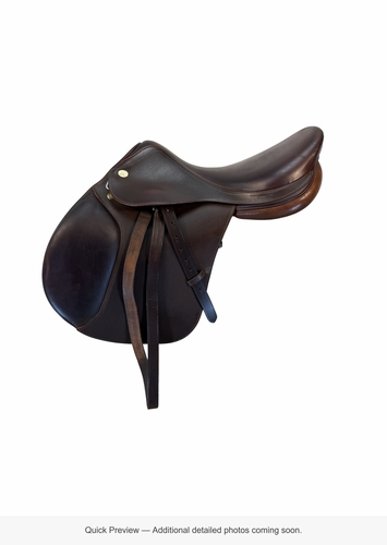 16.5Inch Used Prestige Jump Saddle Medium Tree